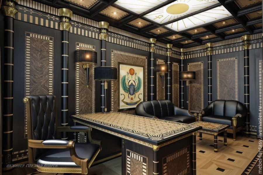 ملامح الطراز الفرعوني في التصميم