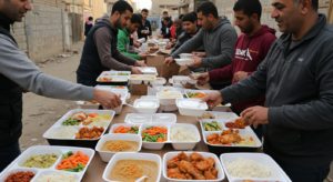 وجبات رمضان للتوزيع