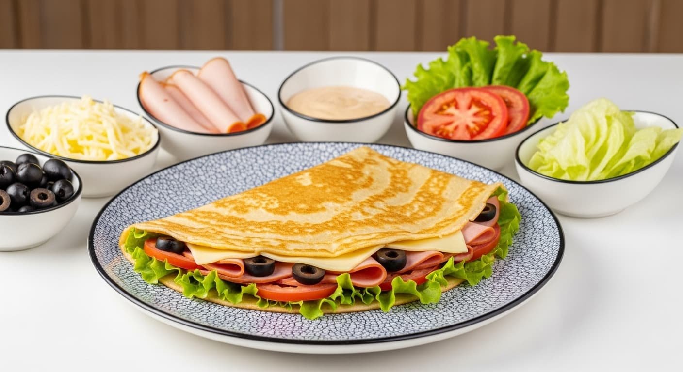 خطوات طريقة عمل الكريب بدون بيض​